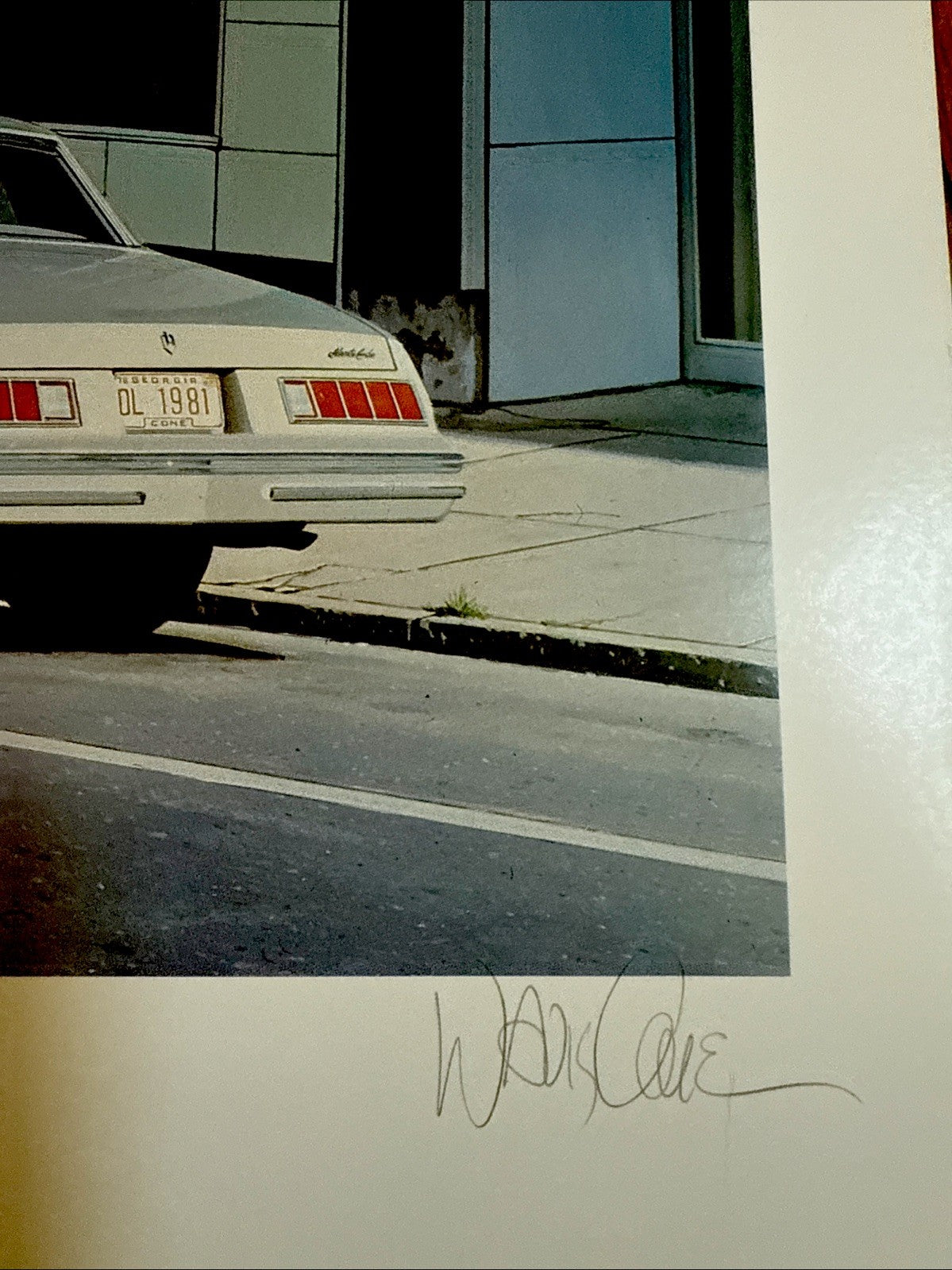 DAVIS CONE The Wink Theater/Playhouse SIGNED 19" x 20.75" Offset Lithograph 1975 - photo 2