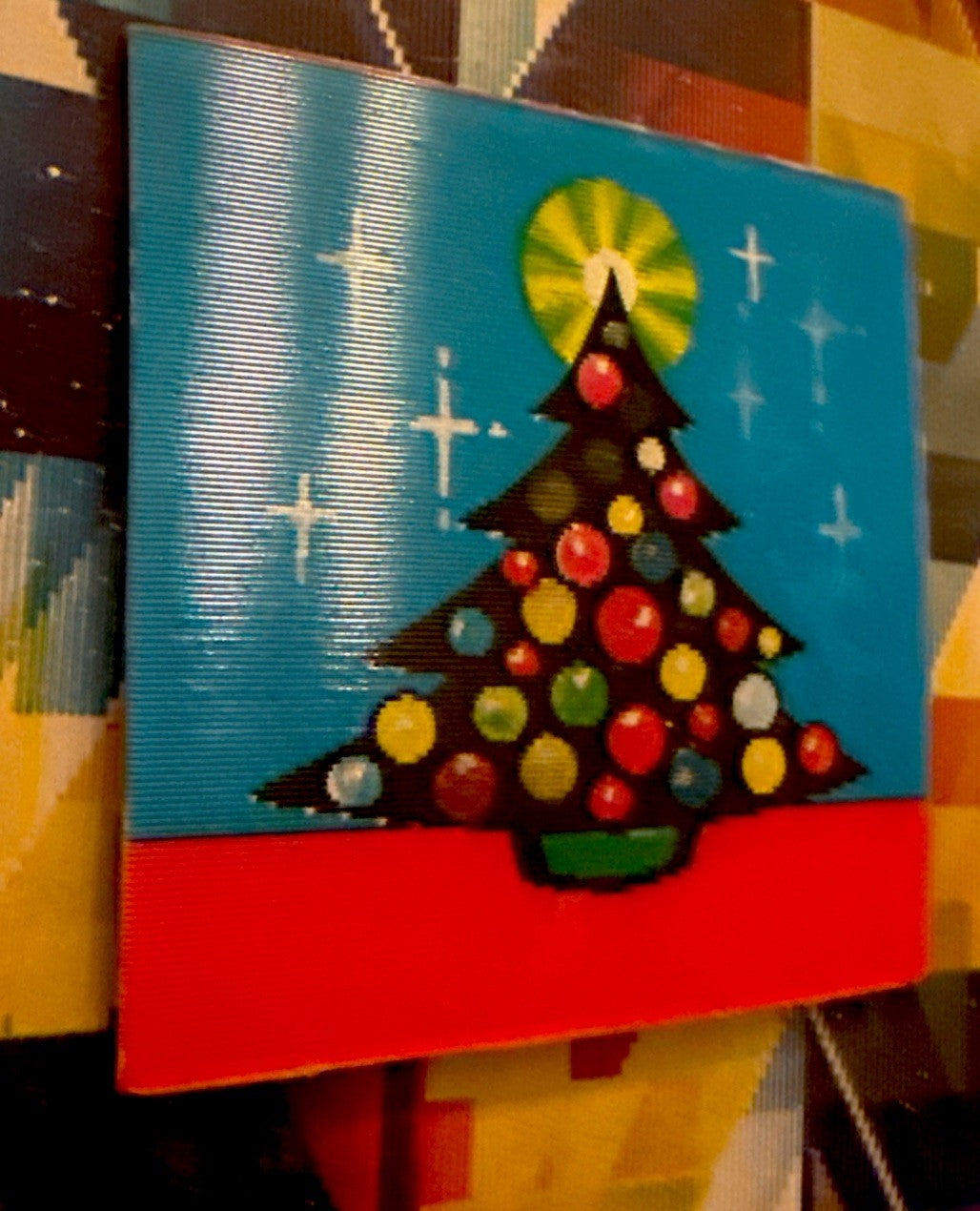 1950s Vari-Vue moving motion blinking Christmas tree - photo 4