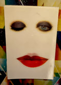 Vintage Vari-Vue lenticular face eyes lips with googly eyes