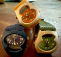Vintage Ocean Pacific alarm stopwatch watches lot of 3