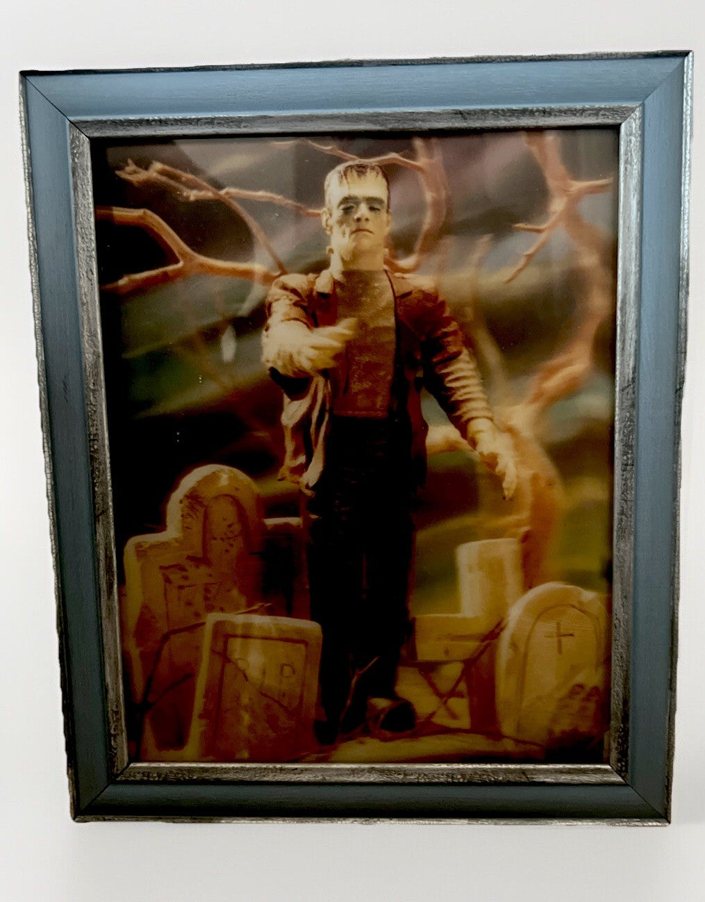Aurora Vari-Vue Frankenstein lenticular 3D picture remake by R. Munn