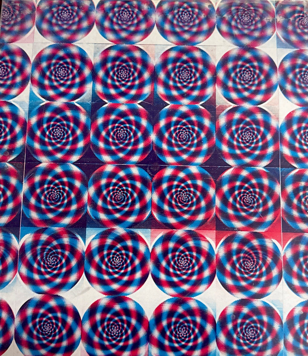 1960s Vari-Vue spinning swirls 14x16 lenticular
