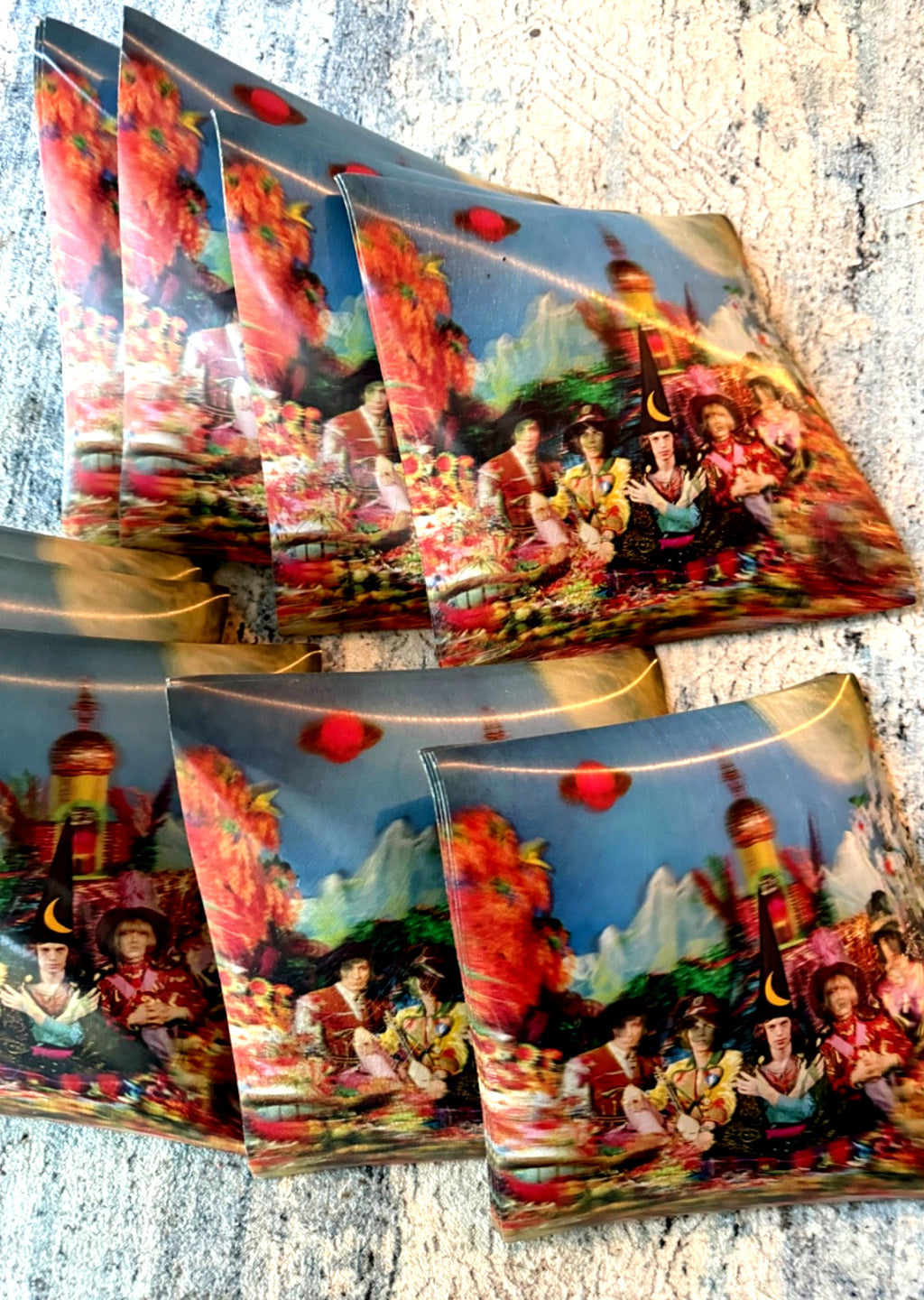 Rolling Stones Their Satanic Majesties Request original Vari-Vue covers lot of 20 - photo 3