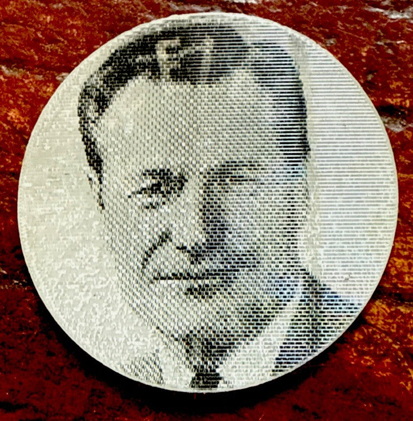 Vintage 1960s Political Flicker VARI VUE Re-elect Nelson A Rockefeller Small NOS - photo 2