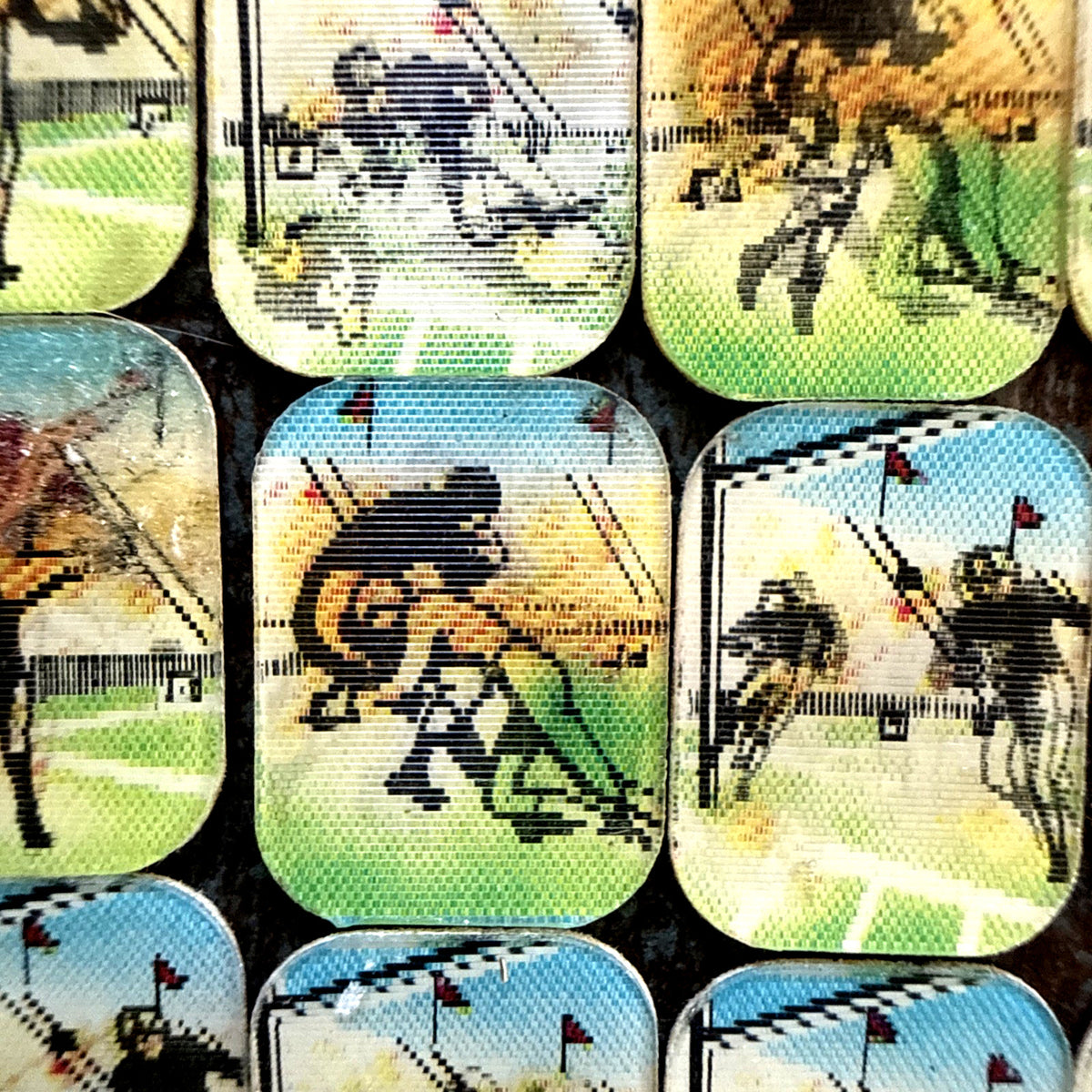 1960s original Vari-Vue unused ring inserts baseball football lot - photo 4