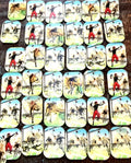 1960s original Vari-Vue unused ring inserts baseball football lot