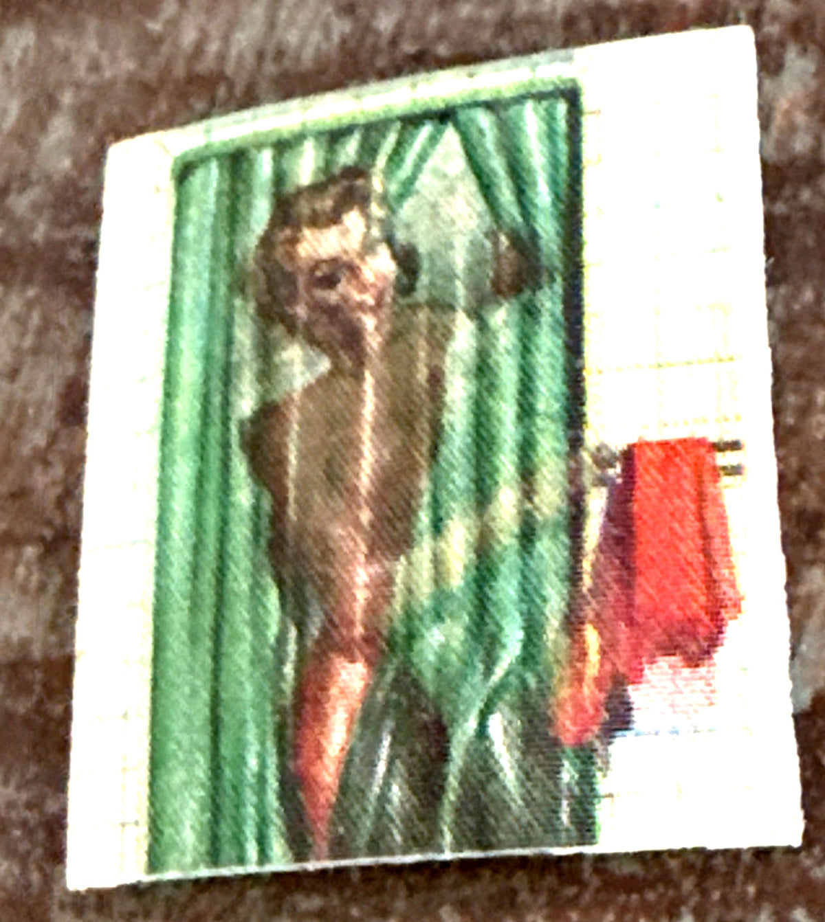 1960s Vari Vue woman in shower red towel risque flicker - photo 2
