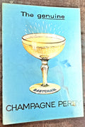1950s Vari-Vue Babycham champagne perry lenticular advertisement
