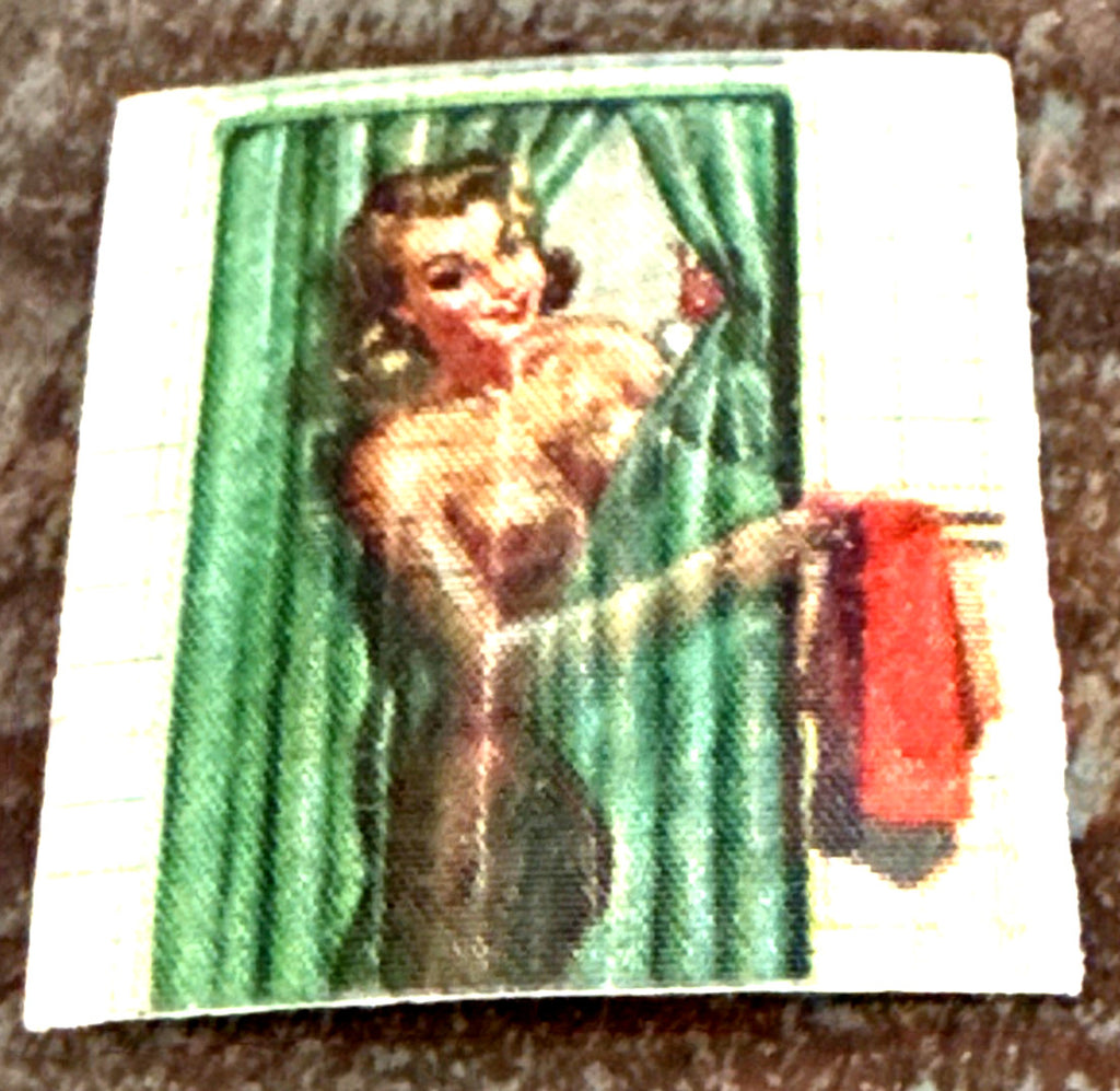 1960s Vari Vue woman in shower red towel risque flicker - photo 3