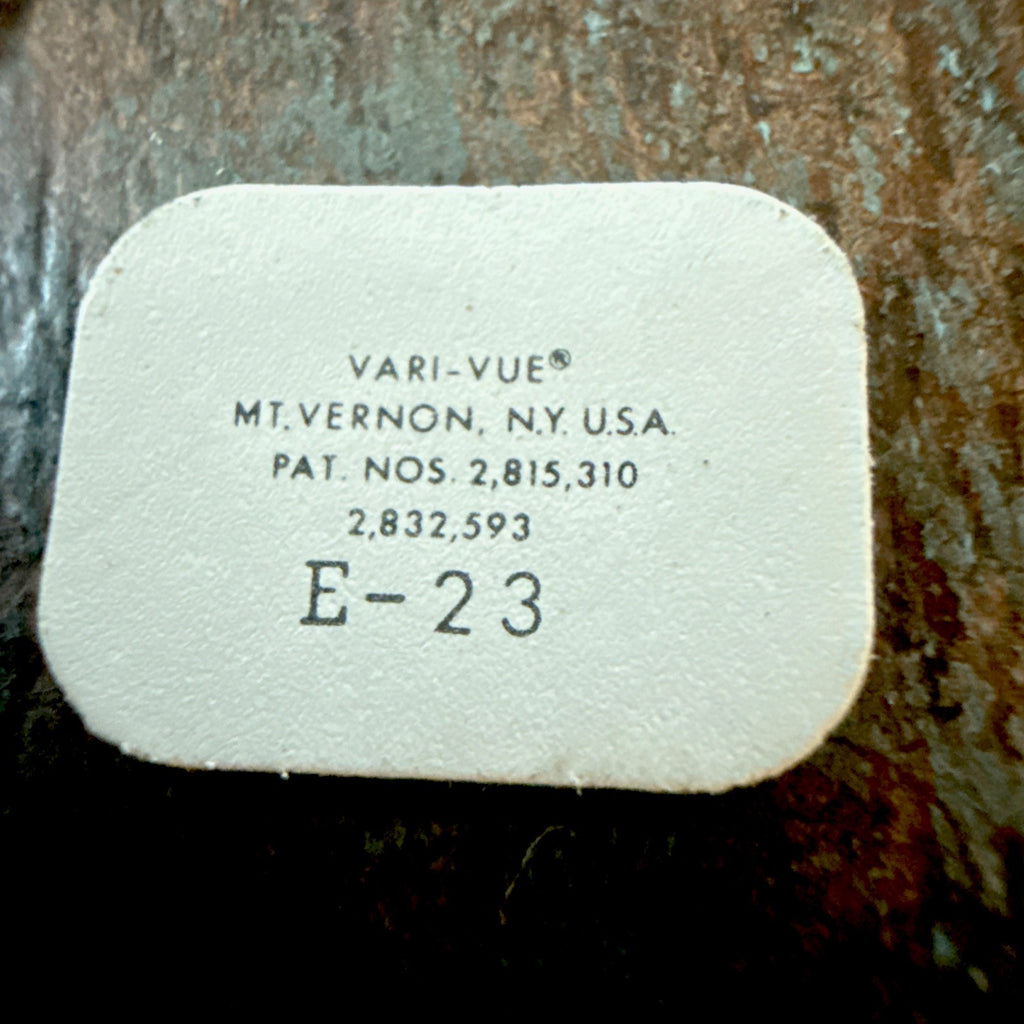 1960s Vari-Vue blinking blue eye flicker unused ring inserts - photo 3
