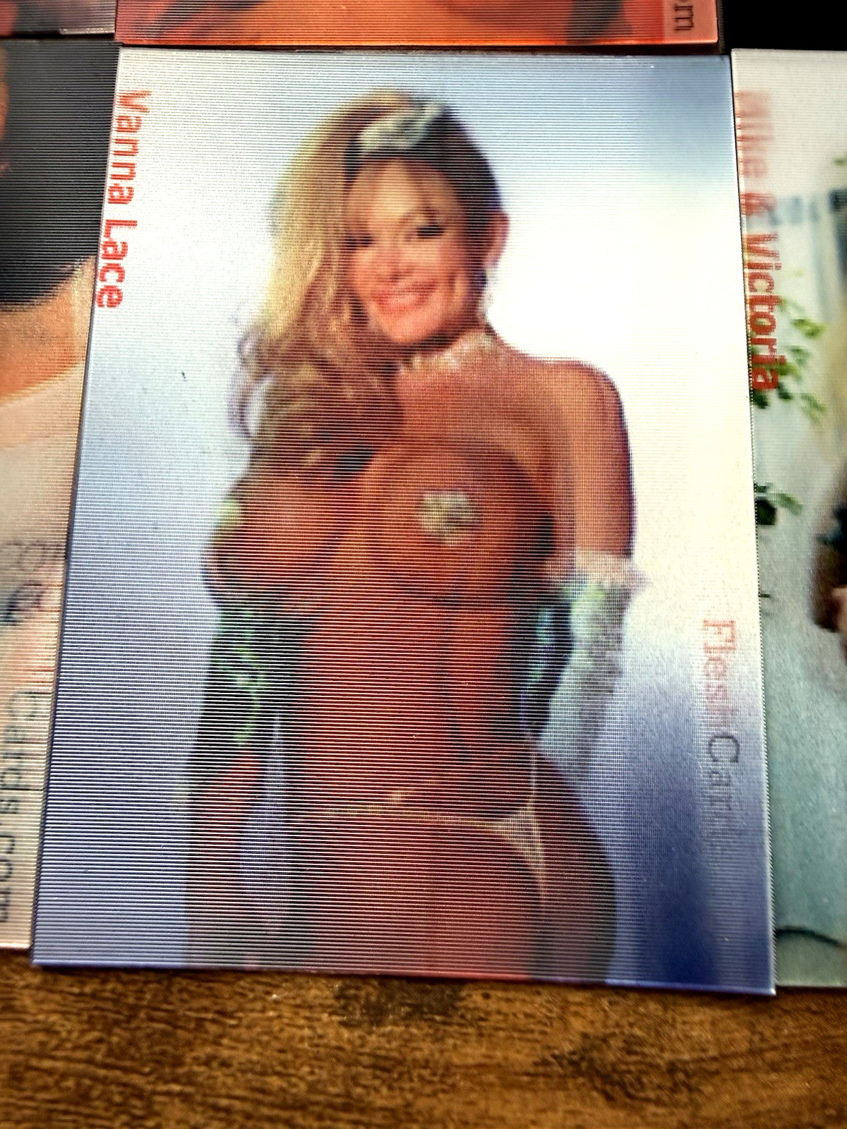 Set 1 & 2 1990s Lenticular Moving Motion Flesh XXX Cards Mike Tyson Hulk Redman - photo 15
