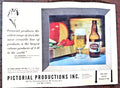 1950s Pictorial Productions Carta Blanca beer 3D Vari-Vue cerveza