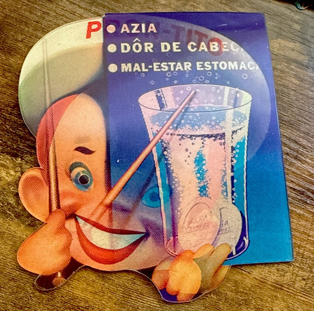 1950s Vari-Vue Alka-Seltzer Pron-tito display advertisement - photo 3