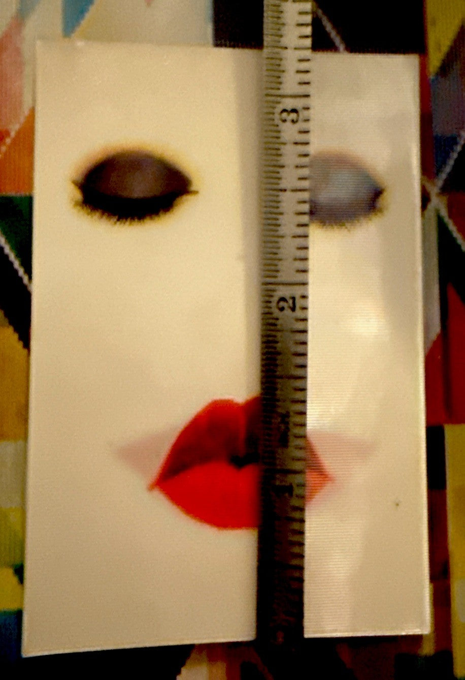 Vintage Vari Vue lenticular face eyes lips with googly eyes NOS - photo 5