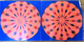 1960s Vari-Vue blue kaleidoscopes 14x14 lot of 2