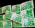 1950s Vari-Vue good luck clover to horseshoe 2-phase lenticulars