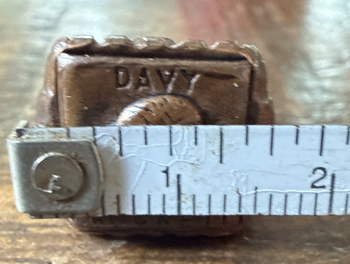 Vintage Davy Crockett toy ring 1950s - photo 9
