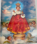 Vintage Vari-Vue lenticular Infant Child of Prague 8x10