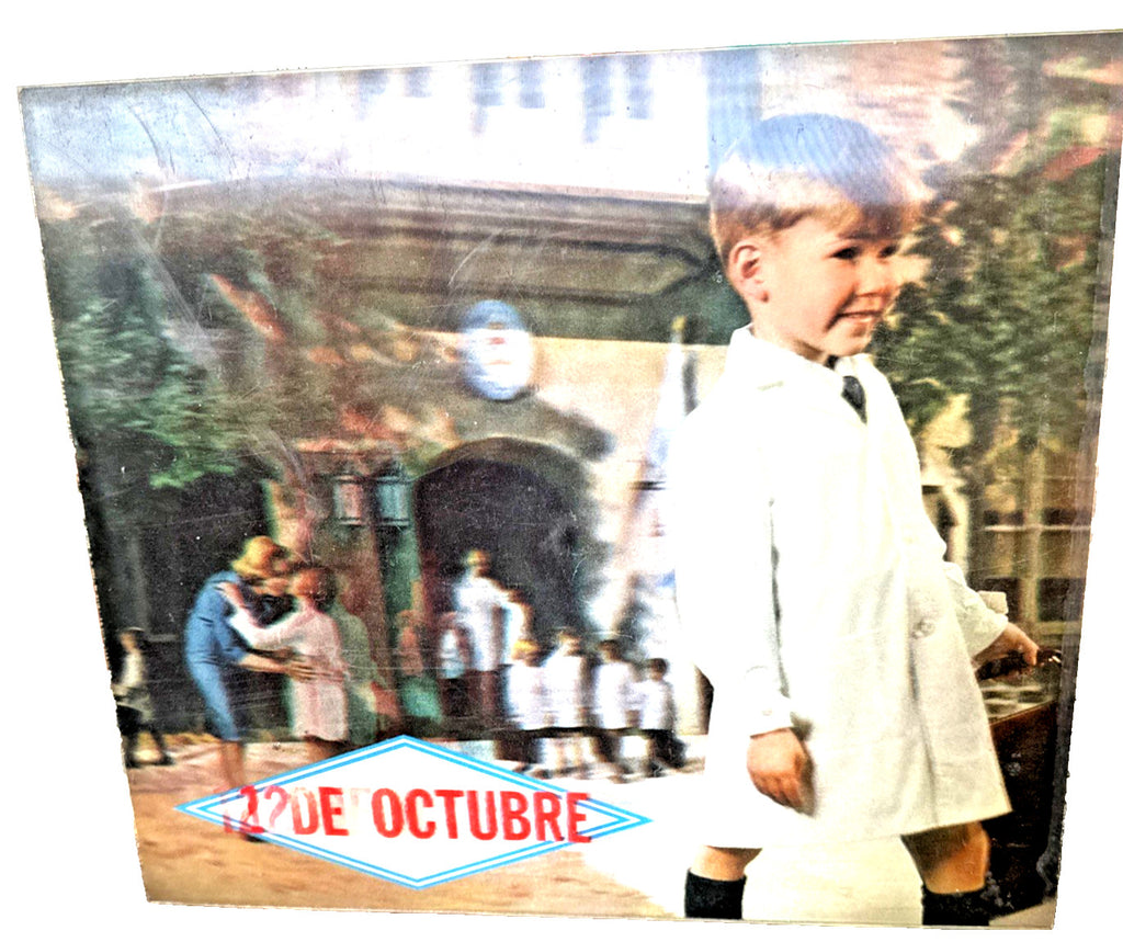 Vintage Vari Vue lenticular 12 de Octubre National Day of Spain 16x14 - photo 2