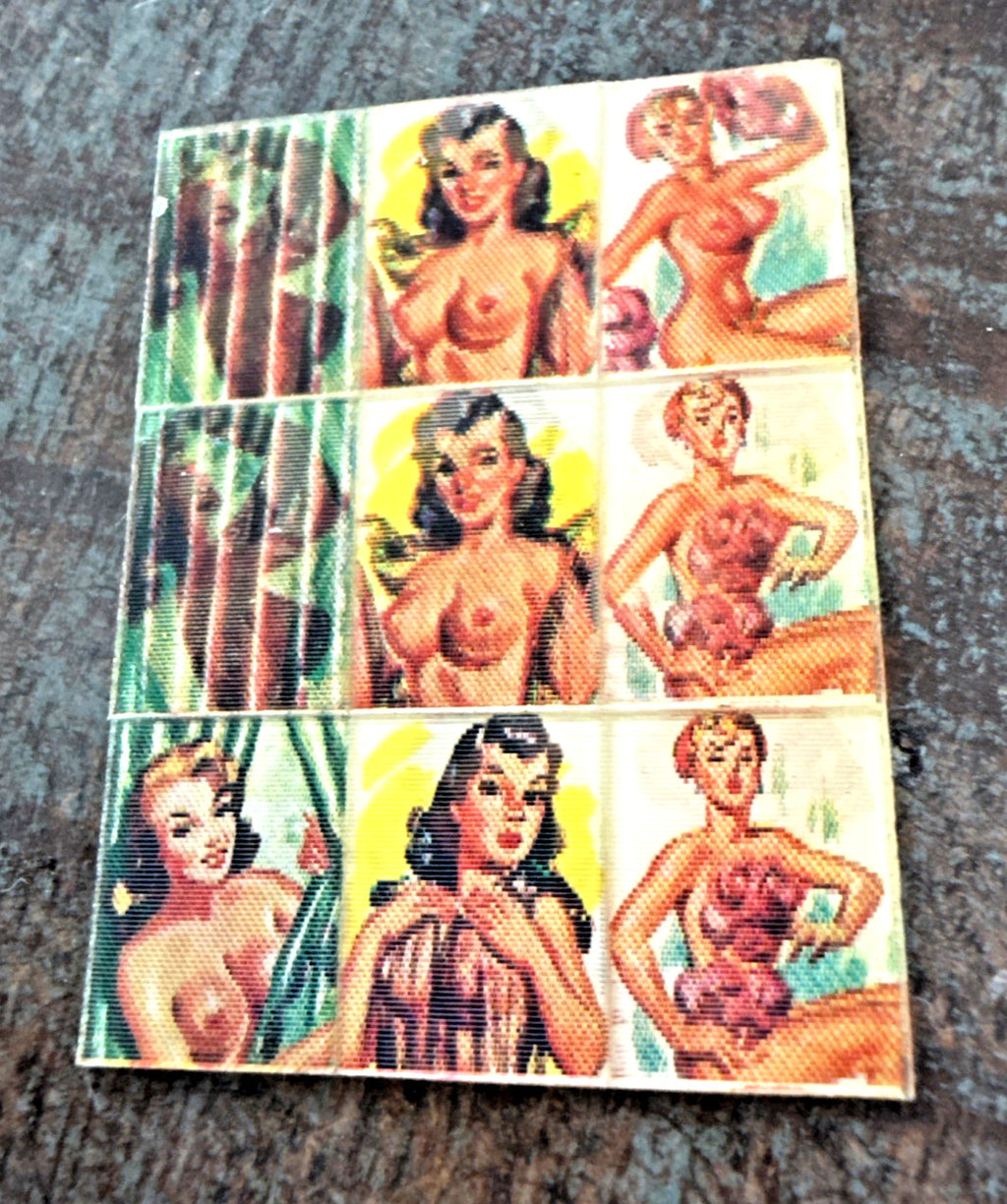 Vari-Vue risque nudes flicker uncut ring inserts - photo 3