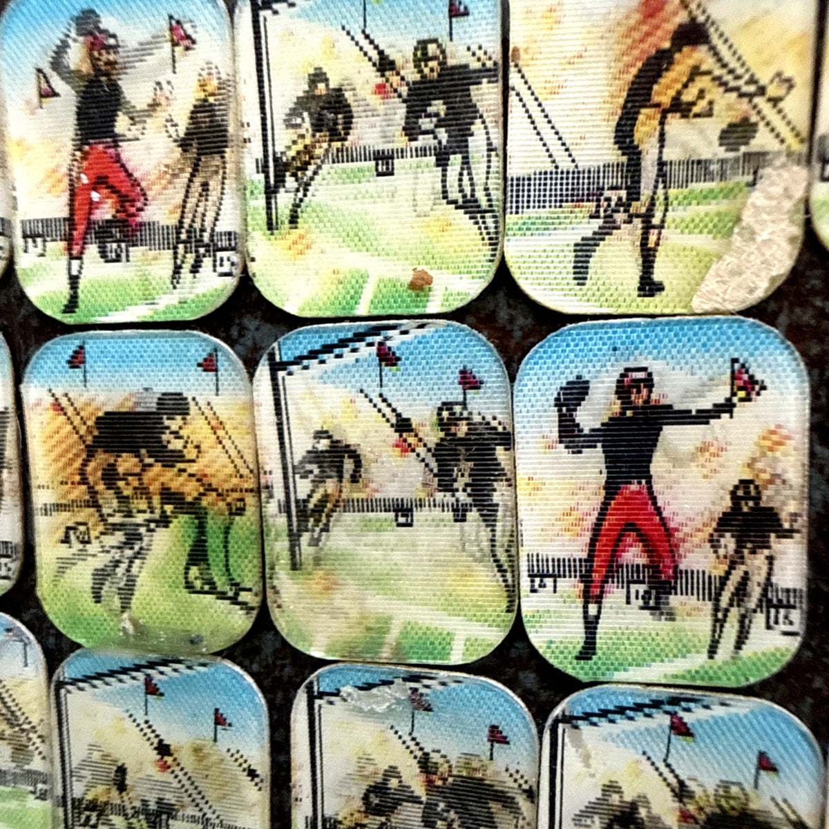 1960s original Vari-Vue unused ring inserts baseball football lot - photo 12