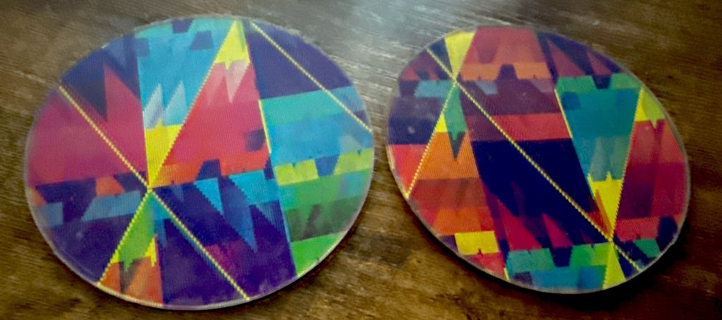 1969 psychedelic geometrical Vari-Vue flickers