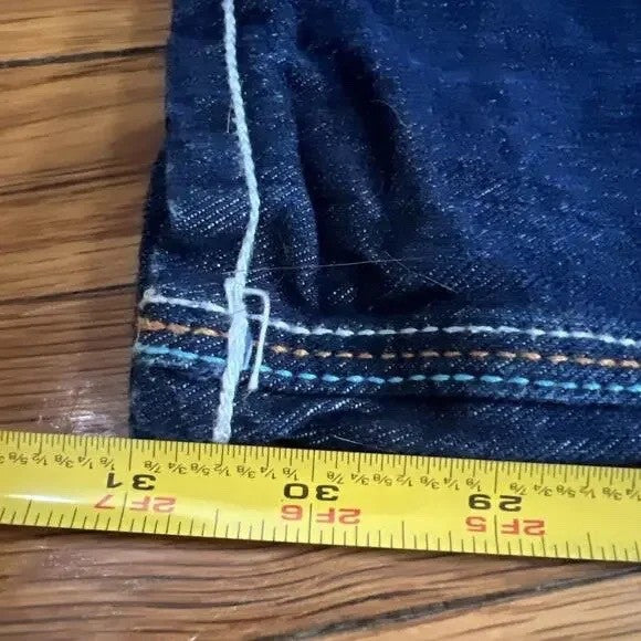 Vintage Artful Dodger Y2K baggy denim jeans embroidered size 34 - photo 4