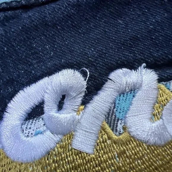 Vintage Artful Dodger Y2K baggy denim jeans embroidered size 34 - photo 8