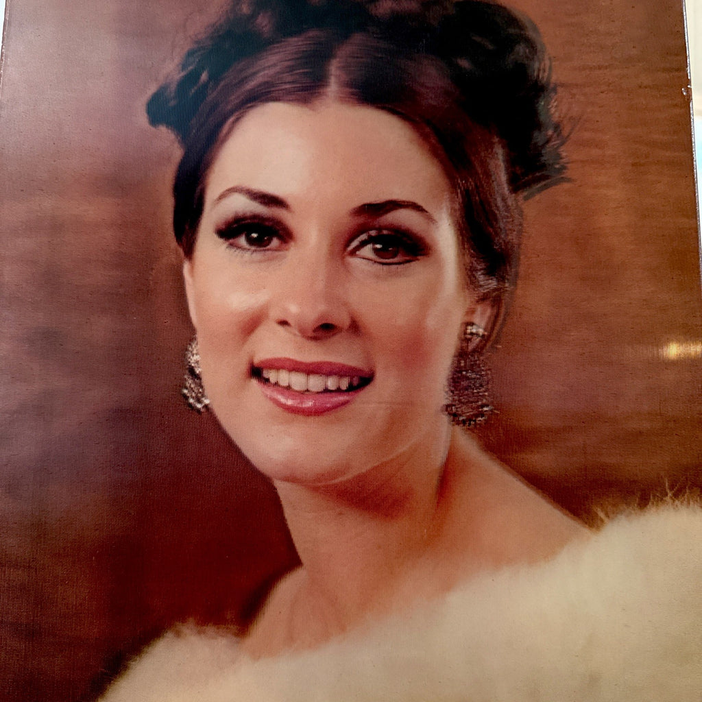 1960s 3D lenticular beautiful lady 11x14 - photo 2