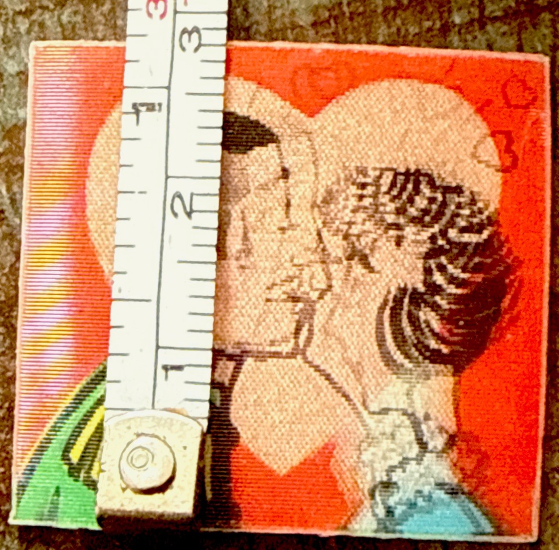 2-1960s Vintage Vari-Vue Flicker A Couple Kissing small floating hearts NOS - photo 4