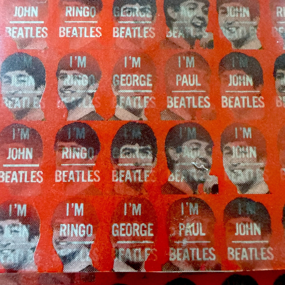 1969 Vari-Vue lenticular flicker Beatles ring sheets epic lot of 20 - photo 2
