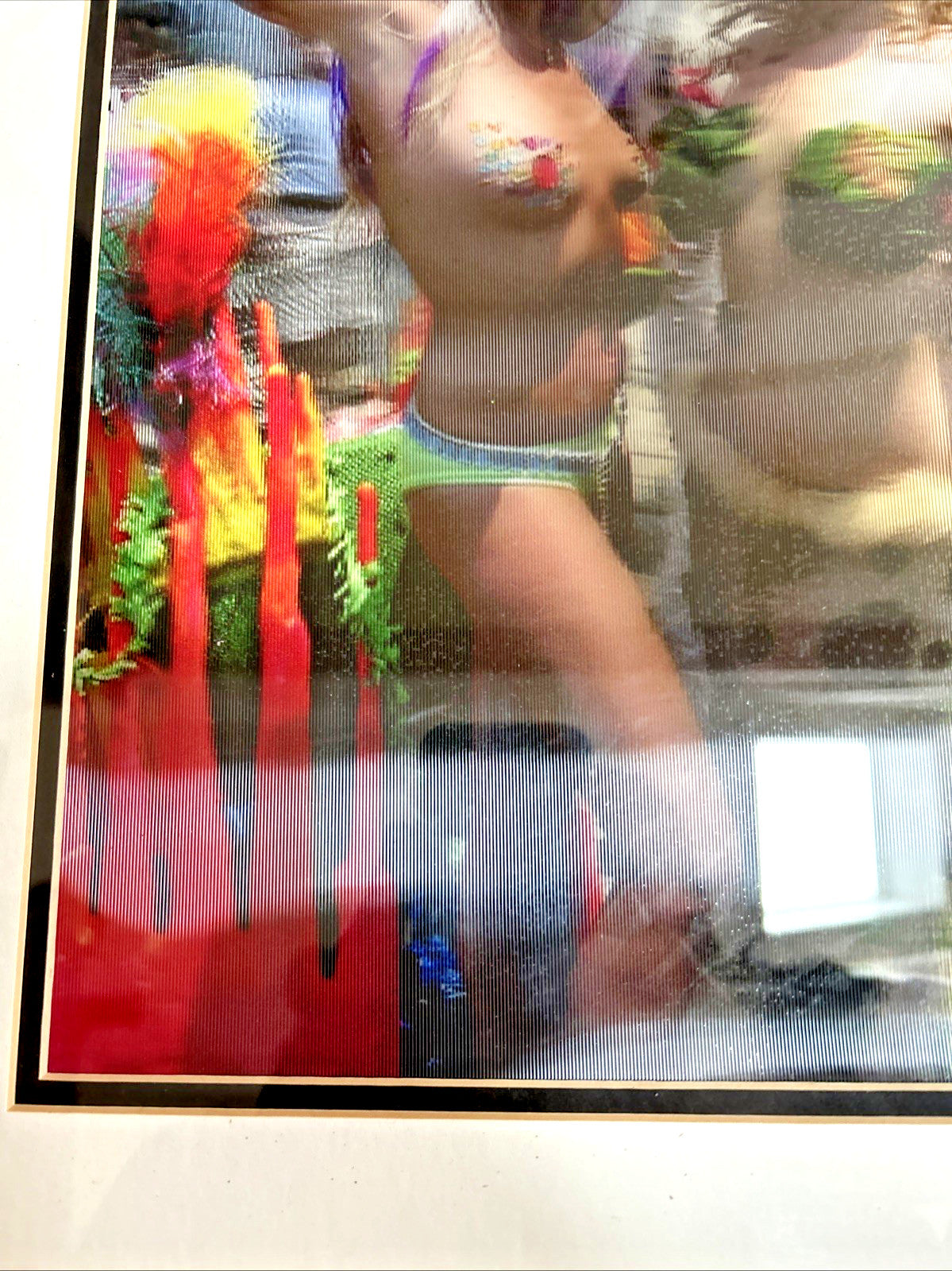 1999 Robert Munn 3D lenticular two blonde mermaids signed and framed - photo 5
