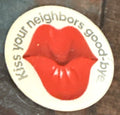 1960s Vari-Vue kissing lips unused sticker