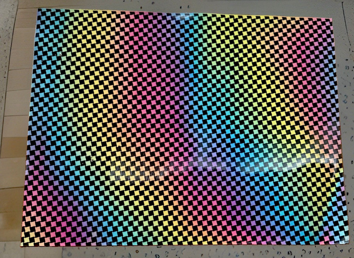 1980 Vari-Vue lenticular soft vinyl moving motion 19x14 - photo 3