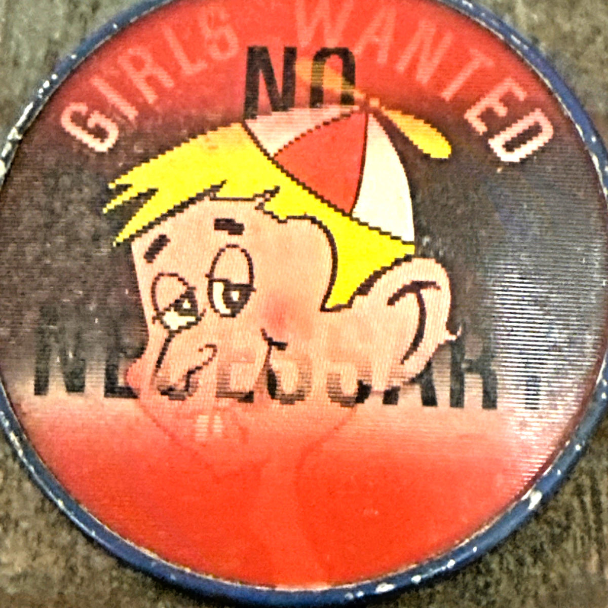1950s Vari Vue Girls Wanted 2-phase pin - photo 4