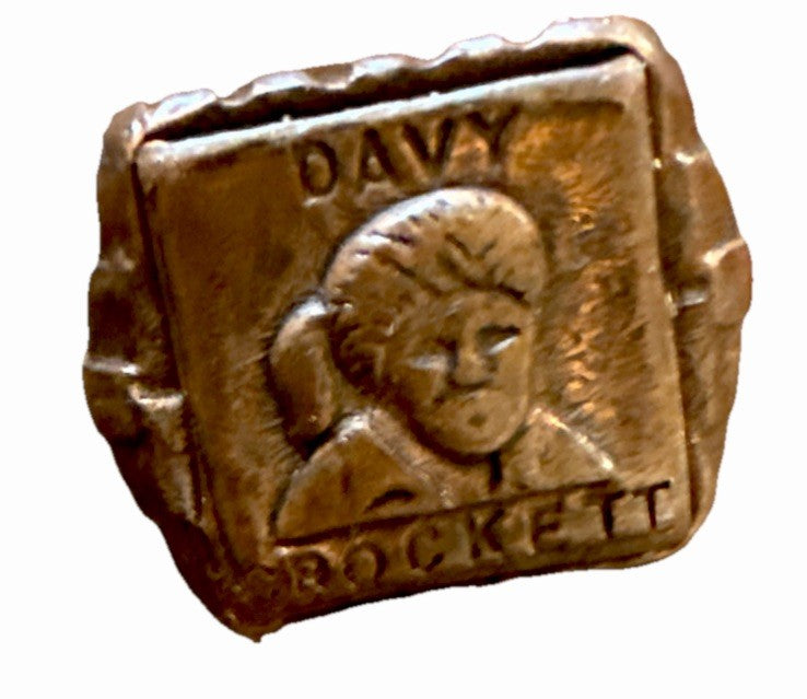 Vintage Davy Crockett toy ring 1950s - photo 2