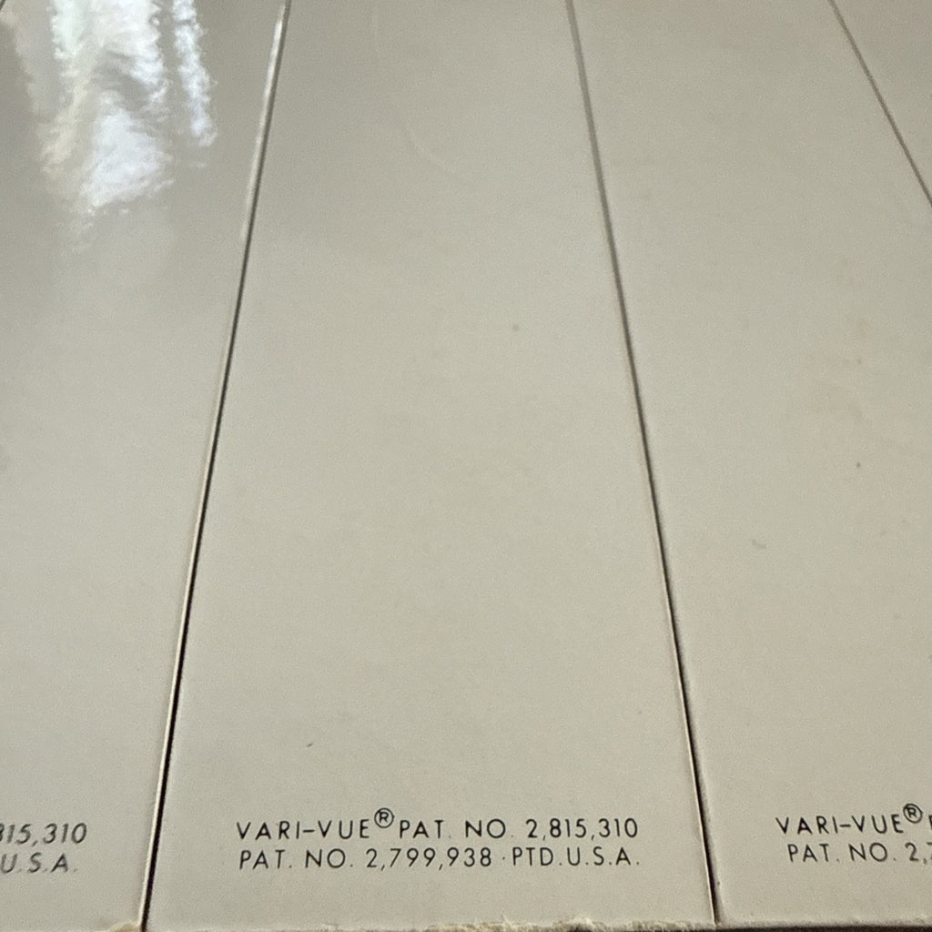 Vari-Vue 1950s musician children uncut lenticular ruler sheets - photo 6