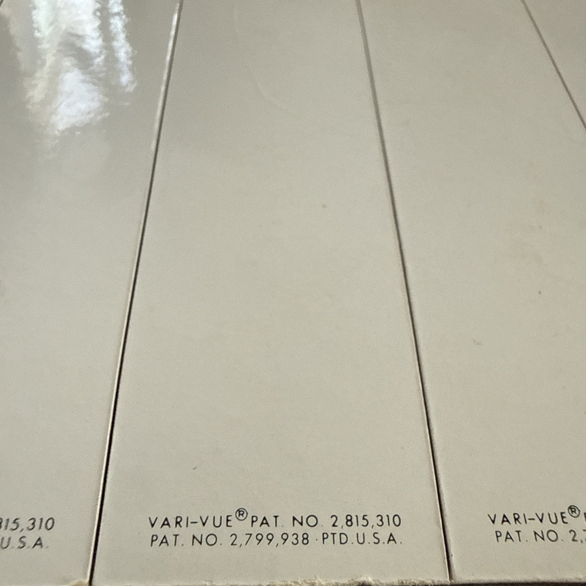 Vari-Vue 1950s musician children uncut lenticular ruler sheets - photo 6