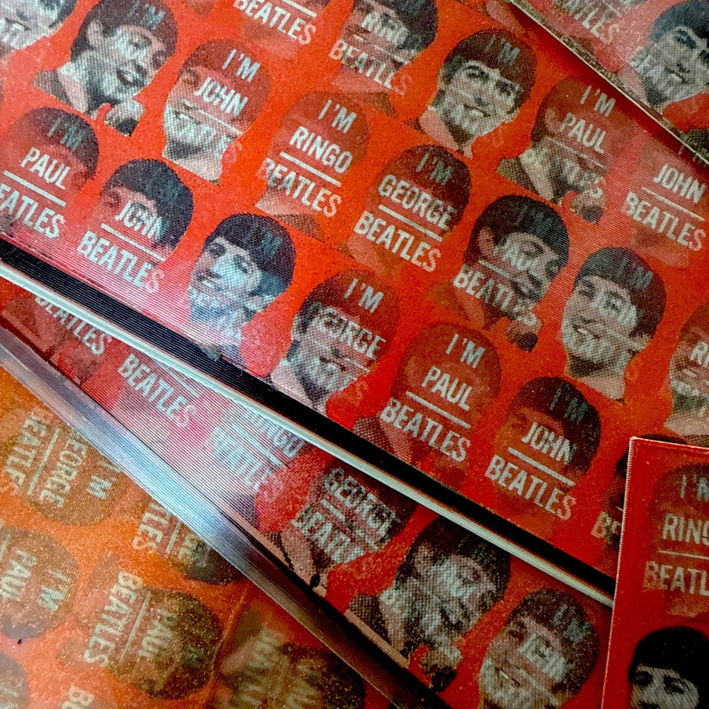 1969 Vari-Vue lenticular flicker Beatles ring sheets epic lot of 20 - photo 4