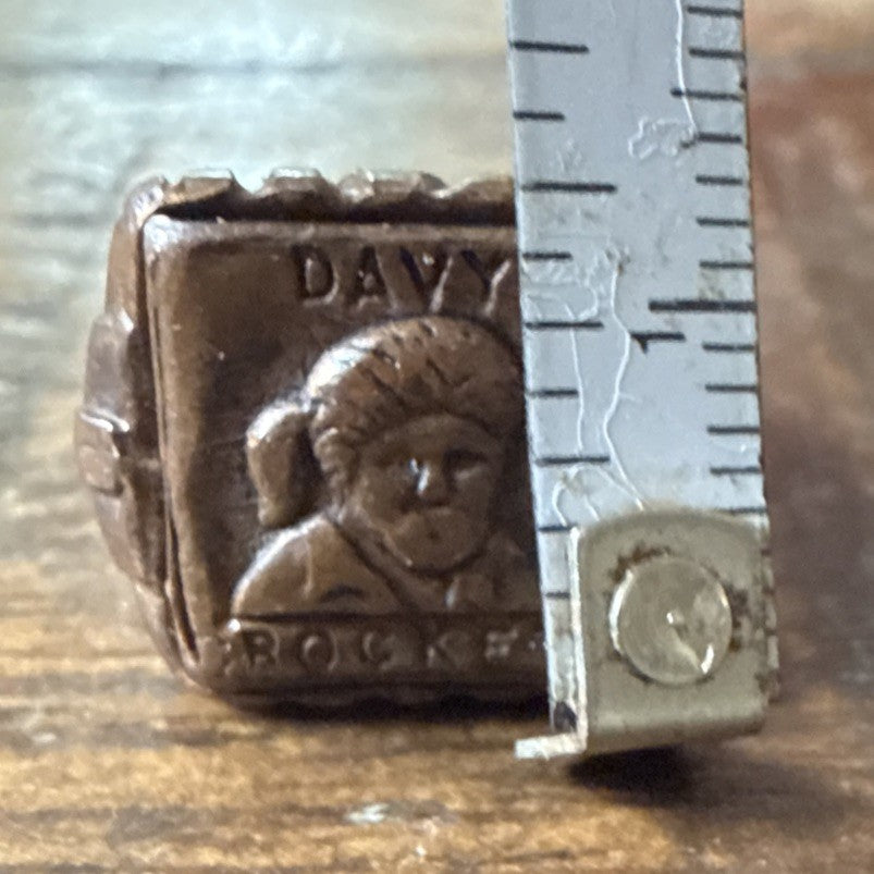 Vintage Davy Crockett toy ring 1950s - photo 10