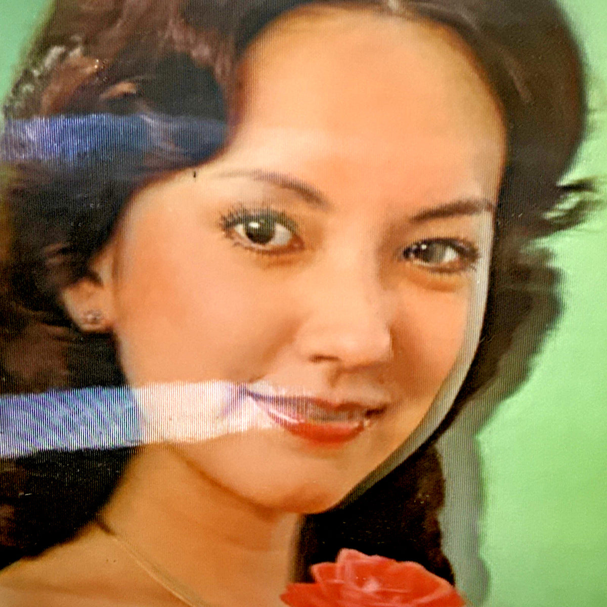 1970s Toppan lenticular postcards winking girls 3D ephemera - photo 10