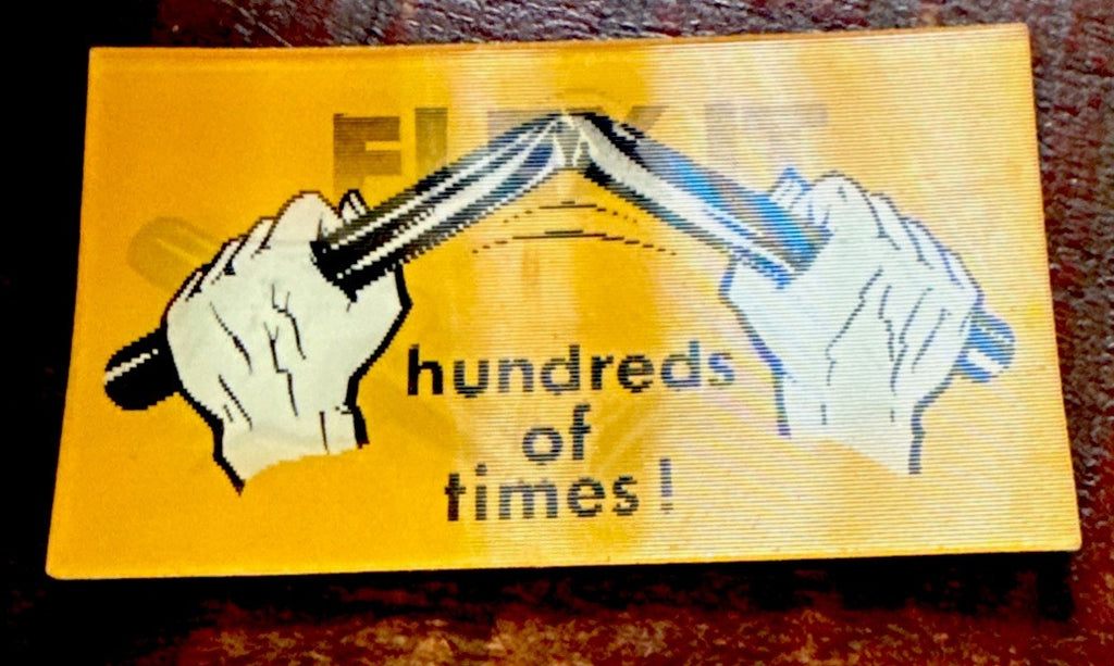 Vtg Vari Vue ALLIED CHEMICAL LENTICULAR BUSINESS CARD NOS 3.5x2 - photo 2