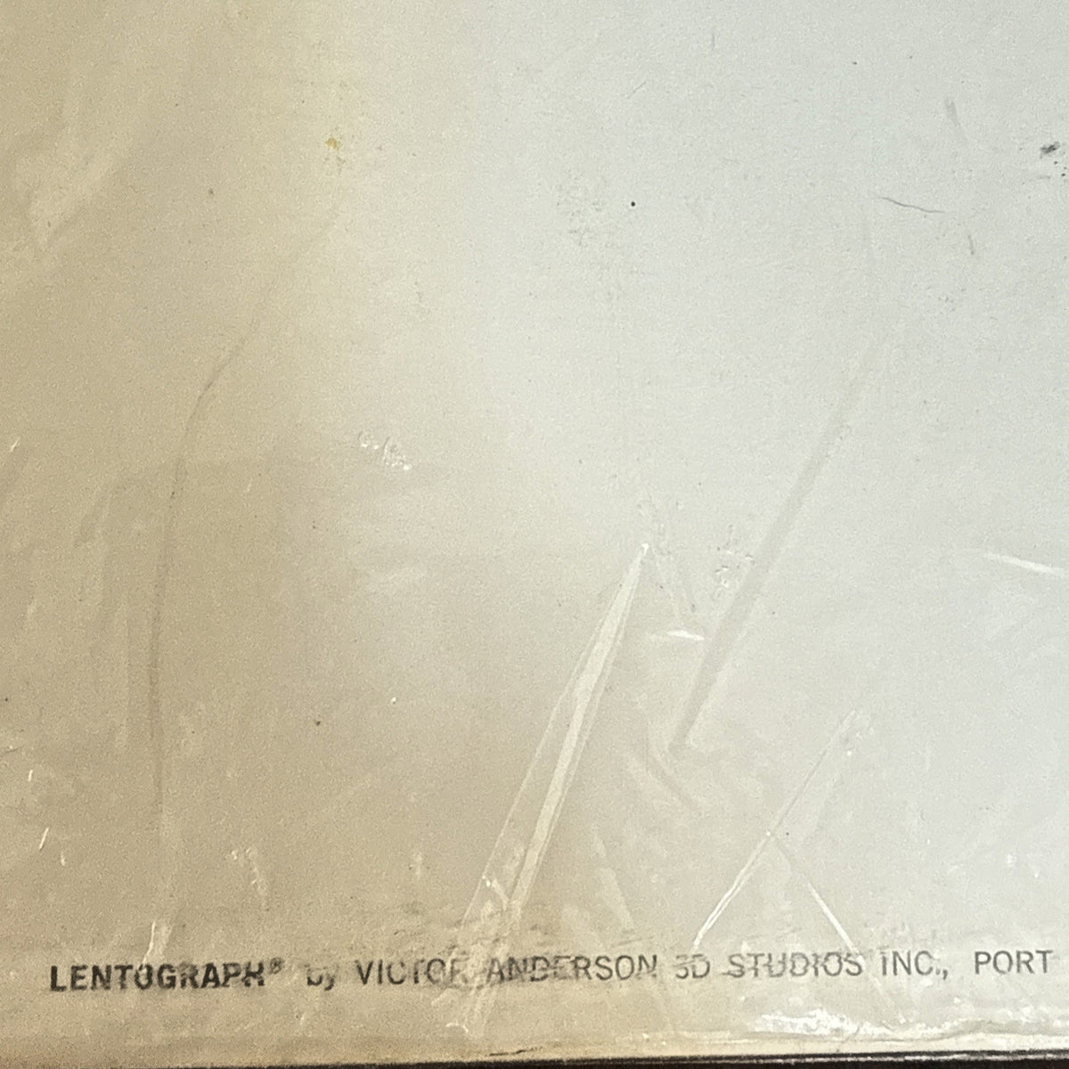 RARE VTG LENTOGRAPH BY VICTOR ANDERSON SAIL BOATS AT ANCHOR NAUTICAL 16 X 12 - photo 7