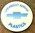 Vintage Vari-Vue Chevrolet Adrian Manufacturing pinbacks