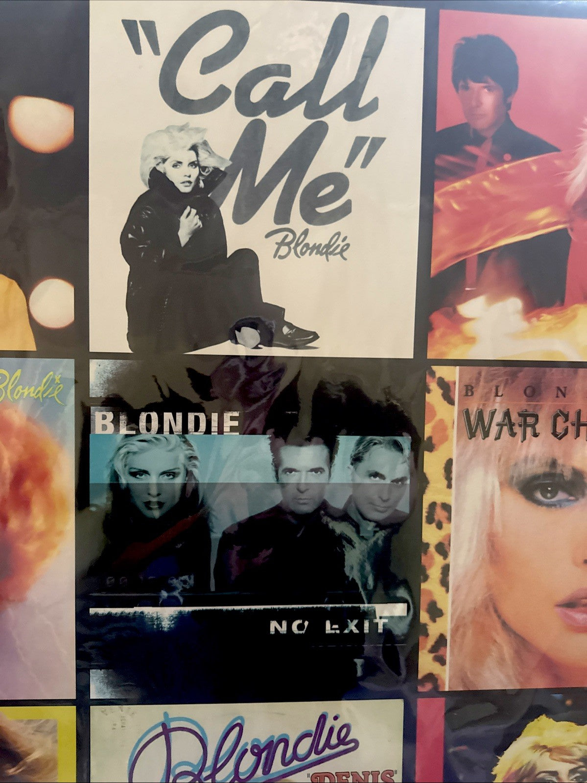 BLONDIE COVERS POSTER 24x36 NOS - photo 3