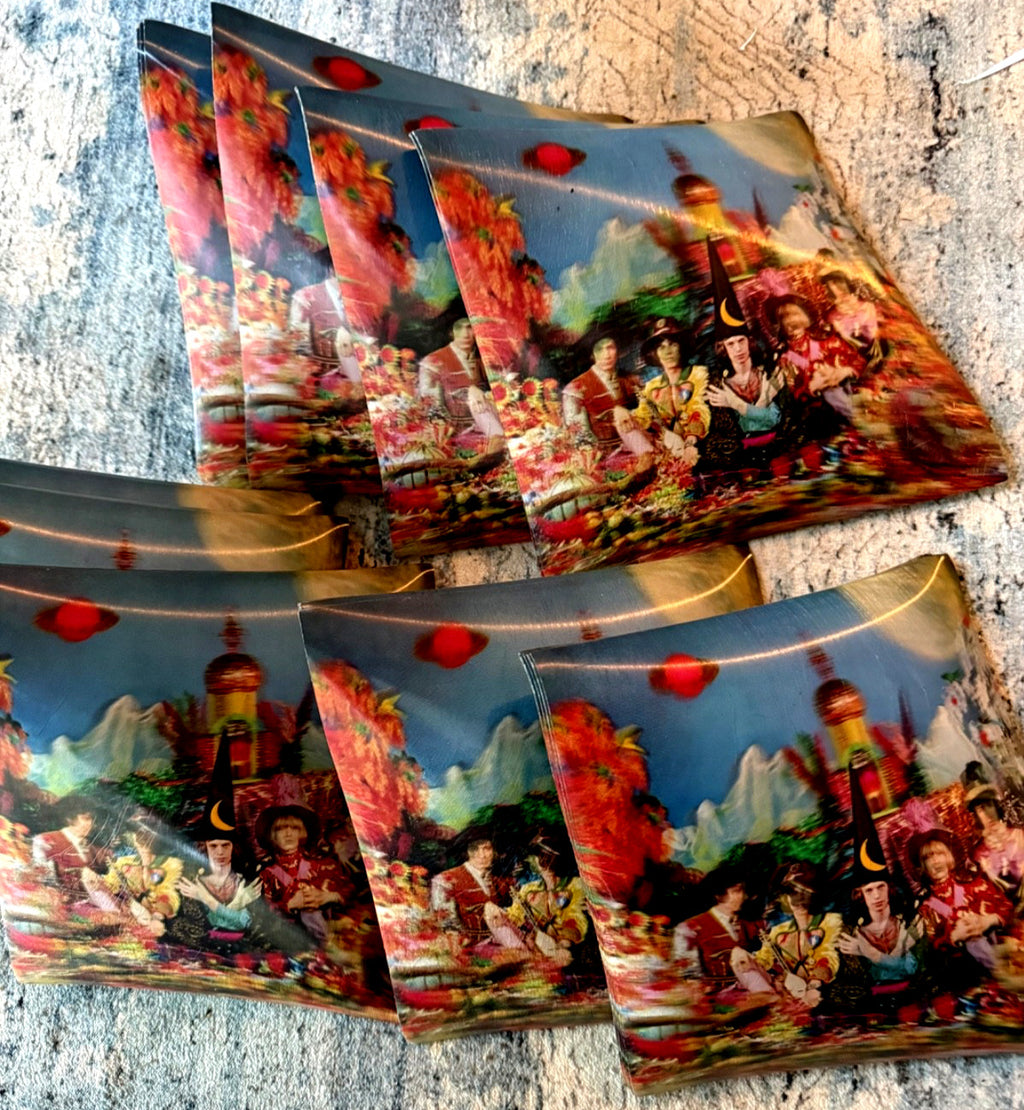 Rolling Stones Their Satanic Majesties Request original Vari-Vue covers lot of 10