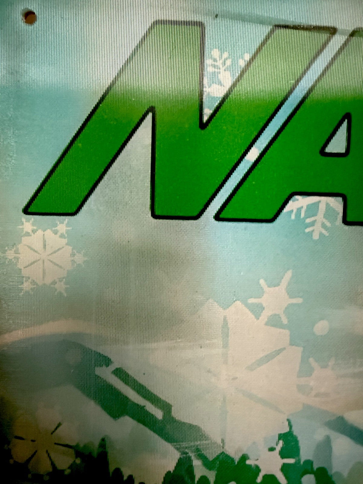 KELLY NAVIGATROR TIRES VTG VARI VUE 2 SIDES LENTICULAR DEALERSHIP SIGN MINT NOS - photo 7