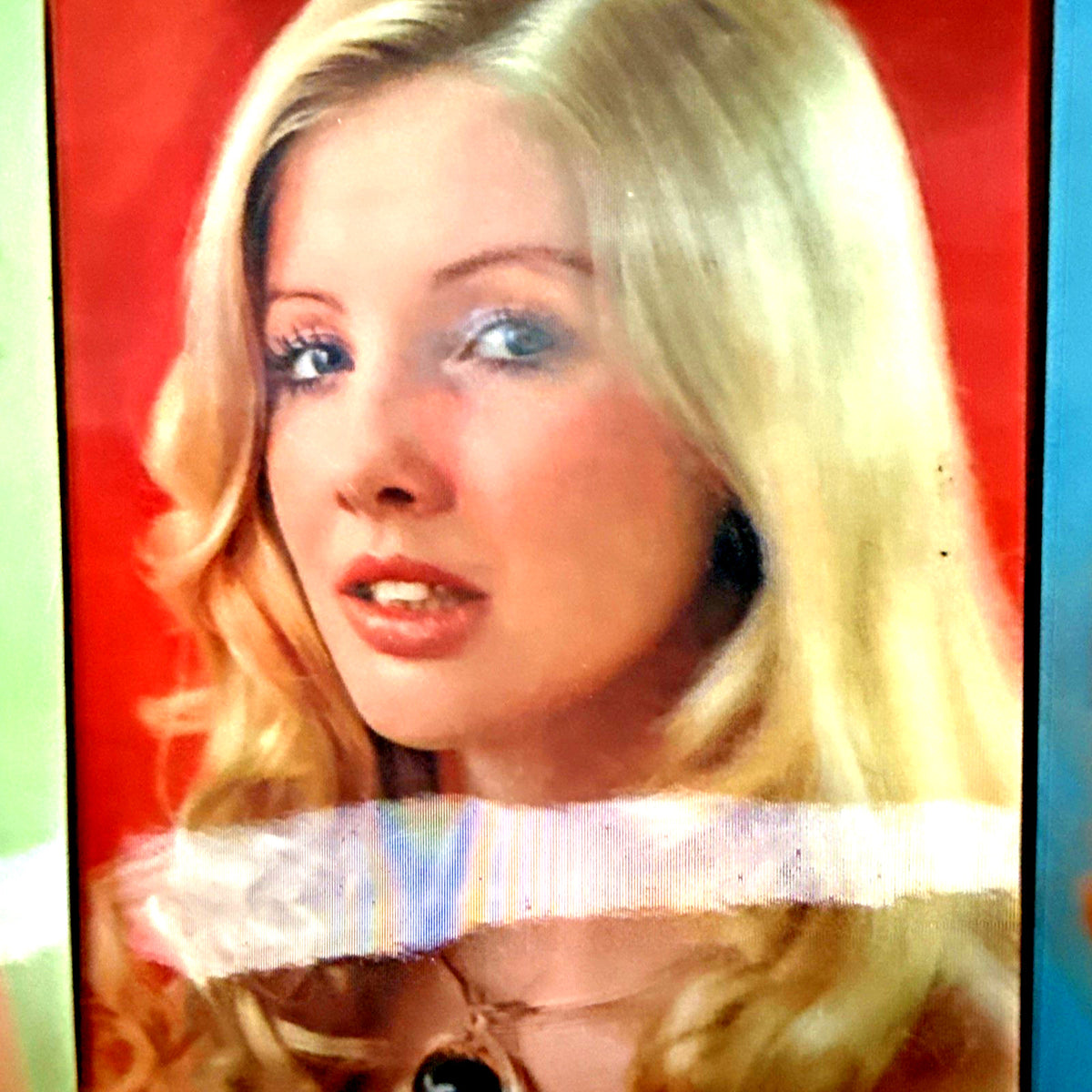 1970s Toppan lenticular postcards winking girls 3D ephemera - photo 13