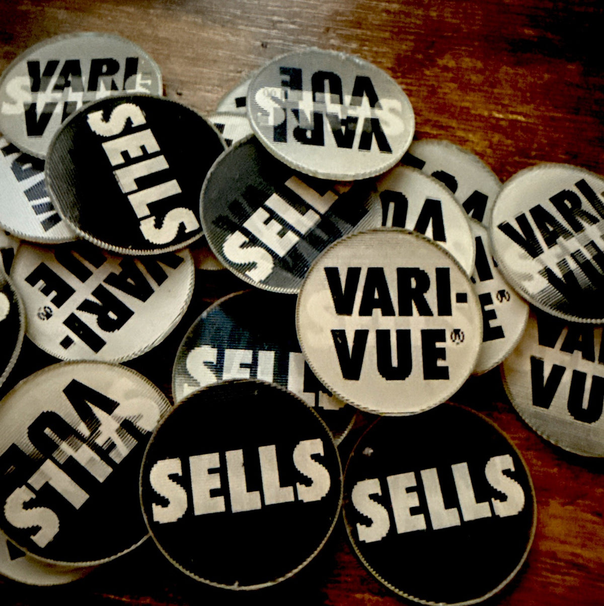 1950s Vari-Vue Sells self-promotional flickers lot of 25