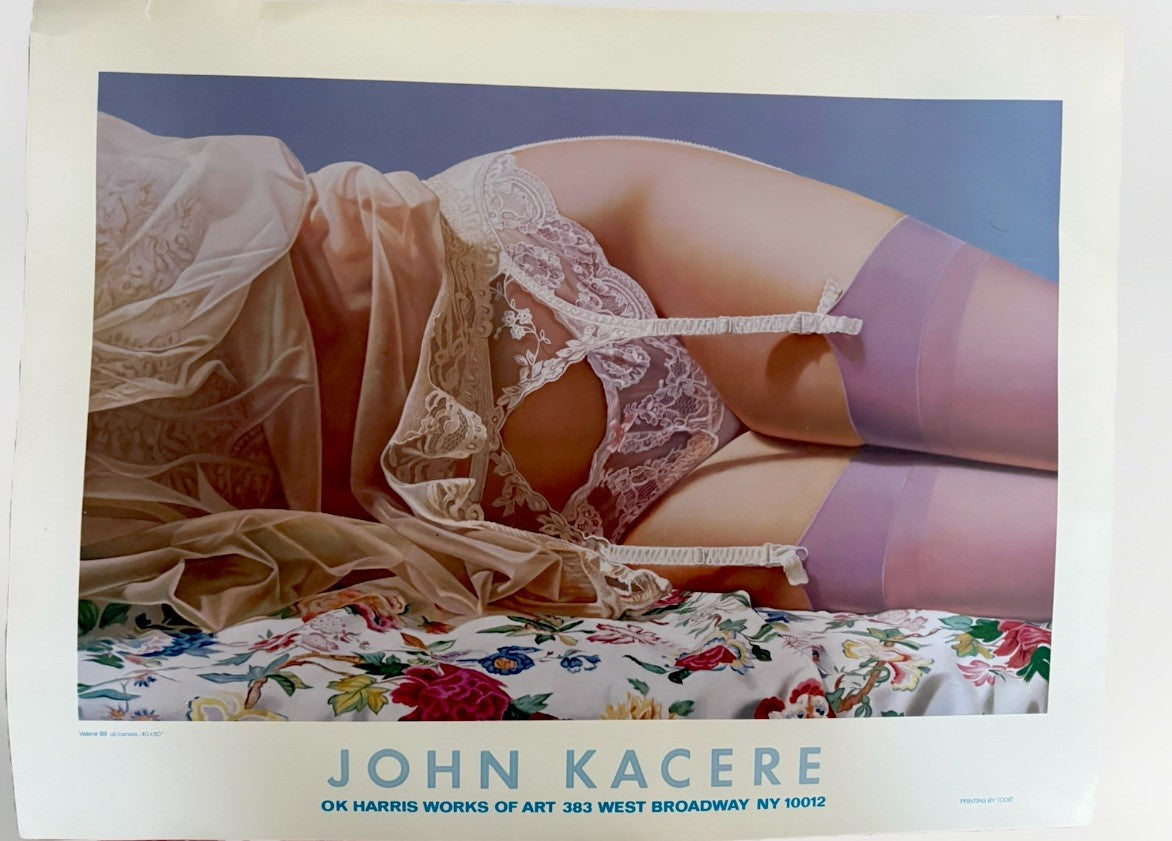 Valerie limited edition lithograph John Kacere 26x20 1989 - photo 3